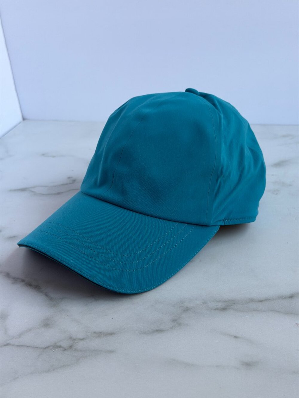 Lululemon Running Hat Teal Blue Adjustable Performance Cap One Size